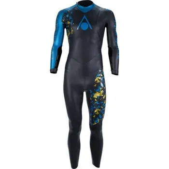 Neoprenové oblečení AQUA SPHERE Pánský neopren Aqua Sphere Phantom V3 Elite Triathlon XL XL MODRÁ|ČERNÁ|ŽLUTÁ