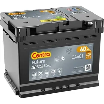 Autobaterie Autobaterie Centra Futura 12V, 60Ah, 600A, CA601