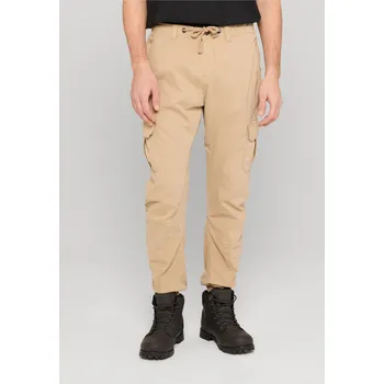 Pánské bavlněné kapsáčové kalhoty Urban Classics Barva: béžová union, Velikost: XL