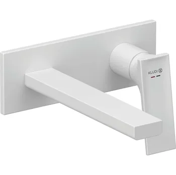 Vodovodní baterie Kludi Decus - Umyvadlová baterie pod omítku, matná bílá 542445375