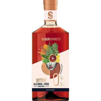 Likér Sober Spirits Bitter, 0,0 %, 0,5 l