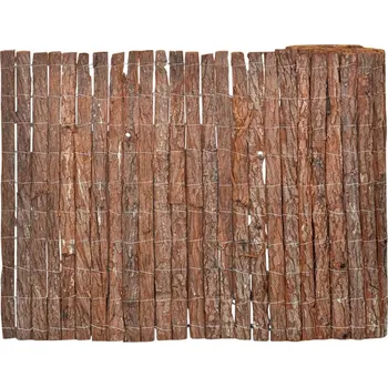 Pletivo vidaXL Plot z kůry 1000 x 70 cm [312295]