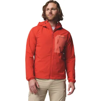 Pánská softshellová bunda Columbia Tall Heights III Hooded Softshell M 2155181845 - super sonic/zing XXL