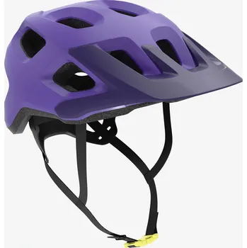 Cyklistická přilba ROCKRIDER Dětská helma na horské kolo EXPL 500 52–59 cm S FIALOVÁ