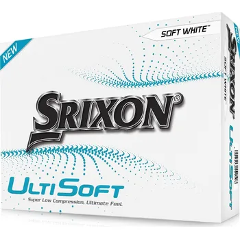 Golfový míček Srixon Srixon UltiSoft golfové míčky WHITE