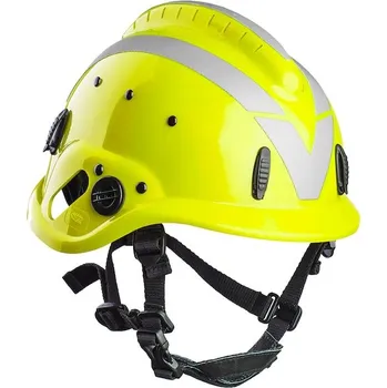 Pracovní přilba Vallfirest hasičská přilba VF1 - červená Barva zásahové přilby: Fluorescenční žlutá Přilba určena pro technické zásahy