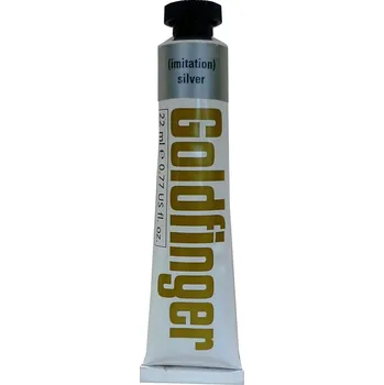 Výtvarná barva Daler Rowney Goldfinger Nátěr 22 ml Silver Imitation