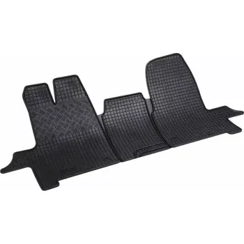 Auto-moto Aroso Autokoberce gumové přesné s nízkým okrajem - Ford Tourneo Custom (2012-2022) přední sedadla 1+2 3-se (900972)