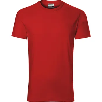 Pánské oblečení RIMECK Pánské pracovní bavlněné tričko Rimeck předsrážené Barva: červená, Velikost: M