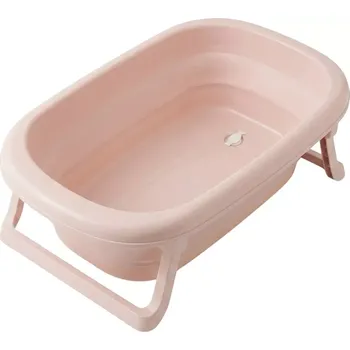 koupací vanička Skládací plastová dětská vanička TEGA BABY růžová