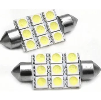 Žárovka Interlook Auto LED žárovka C5W 9 SMD 5050 42 mm