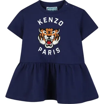 Dámské šaty Dětské bavlněné šaty Kenzo Kids K61813.86.102 námořnická modř 59X, vel. 94