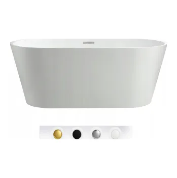 Vana BRAIDER volně stojící vana ALTARIA 150 cm BÍLÁ