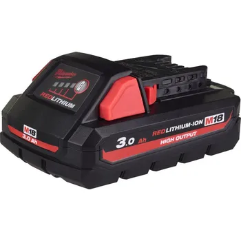 Baterie - akumulátor 18V 3.0 Ah Li-Ion, pro aku nářadí - Milwaukee M18 HB3 HIGH OUTPUT