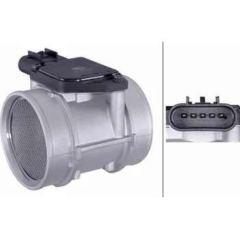 Váha vzduchu Snímač protékajícího množství vzduchu HELLA 8ET 358 348-071