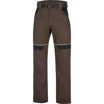 montérky ARDON Kalhoty do pasu ARDON®COOL TREND hnědé, Barva hnedá, Velikost 66