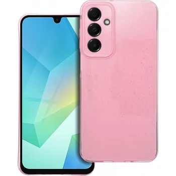 Pouzdro na mobilní telefon OEM Pouzdro CLEAR CASE 2mm BLINK SAMSUNG Galaxy A16 5G / A16 4G růžové