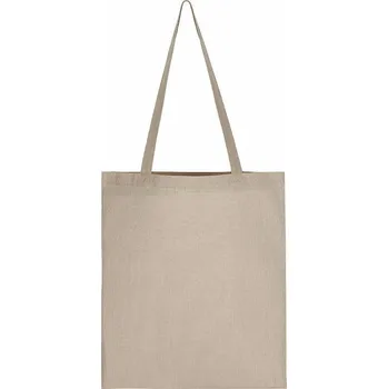 Nákupní taška SG Accessories - BAGS (Ex JASSZ Bags) Taška s dlouhými uchy ze směsi recyklovaných materiálů 38 x 42 cm Barva: béžová melír