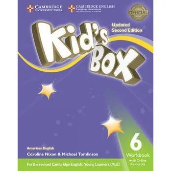 Cizí jazyk Kid's Box Level 6 Workbook with Online Resources American English - Nixon, Caroline a Tomlinson, Michael