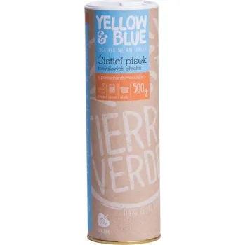 Univerzální čisticí prostředek Tierra Verde Čistící písek z prášku z mýdlových ořechů pomeranč