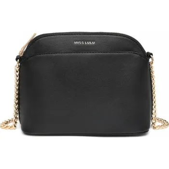 Kabelka MISS LULU Kabelka crossbody černá 2101