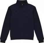 Kustom Kit Pánská mikina se 1/4 zipem a kadetovým límečkem Barva: Modrá námořní tmavá, Velikost: M