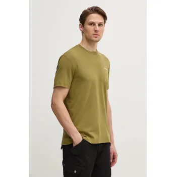 Pánská móda Bavlněné tričko Calvin Klein K10K109894 zelená 91X, vel. M