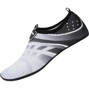 Boty do vody Boty do vody Pryžová podrážka Protiskluzové Mikrovlákno Unisex Plážové Aquashoes k moři bazénu potápění šnorchlování bílá 41