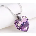 ART Crystella Swarovski srdce lila 18 mm
