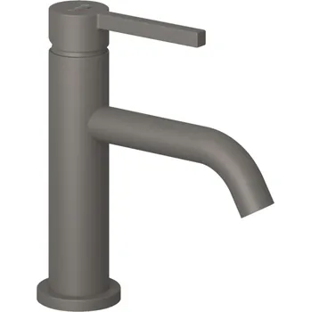 Vodovodní baterie Kludi Nova Fonte - Umyvadlová baterie s výpustí Push-Open, matná šedá 20266O115