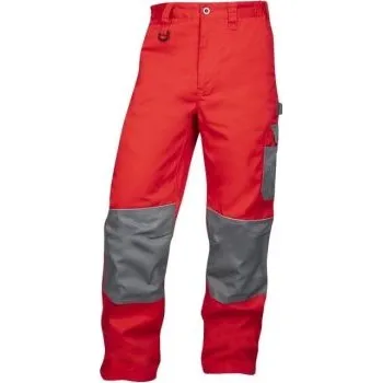 montérky ARDON Kalhoty do pasu ARDON®2STRONG červeno-šedé, Barva červeno-sivá, Velikost 66