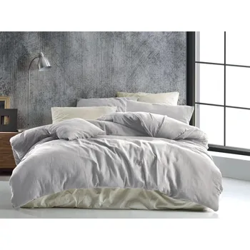 Povlečení Brotex Mušelínové povlečení 140x200, 70x90 cm světle šedé Velikost: 40x40 cm povlak