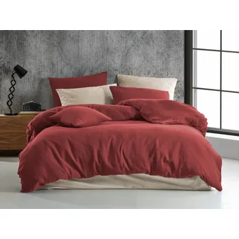 Povlečení Brotex Mušelínové povlečení 140x200, 70x90 cm vínové Velikost: 40x40 cm povlak