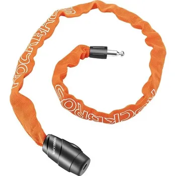 Zámek na kolo ROCKBROS Zámek na kolo s řetězem ORANŽOVÁ