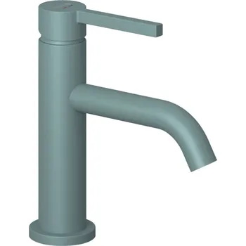 Vodovodní baterie Kludi Nova Fonte - Umyvadlová baterie s výpustí Push-Open, matná petrolejová 20266O315