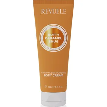 Čistič uší Revuele Nutty Caramel Snug Fragranced Nourishing Body Cream vyživující tělový krém pro ženy 250 ml