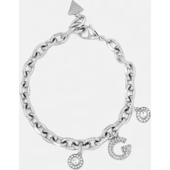Náramek Náramek Guess G CRYSTAL JUBB05.445JW stříbrná SLV, vel. L
