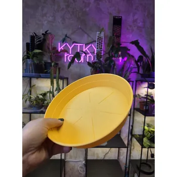 Podmiska Barevná podmiska žlutá průměr 20 cm