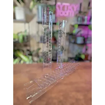 Mechová opora průhledná XS 19 cm bez výplně