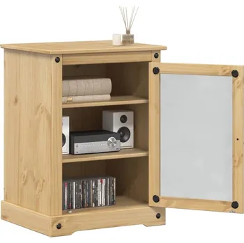 Předsíňová stěna vidaXL Hifi skříňka Corona 60 x 50 x 82 cm masivní borové dřevo [4002780] Barva: Medový vosk