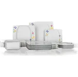 sada jídelní EYE square 18díl. porcelánová BÍ 0 Kg MTA MAXMIX Sklad14 326068 ( MTA MAXMIX Sklad14 )