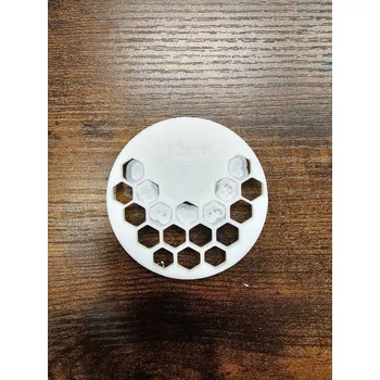 Mechová opora 3D - ukotvovací díl 7 cm bílý