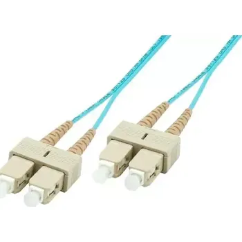 Síťový kabel MicroConnect Optical Fibre Cable SC/SC Multimode duplex OM3 2m modrá (FIB222002)