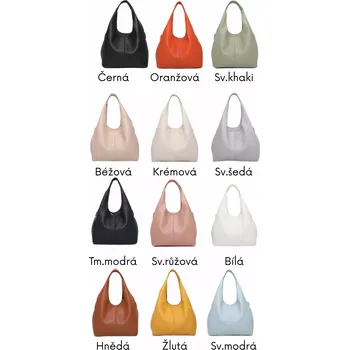 Dámská kabelka EVKA Žlutá uni