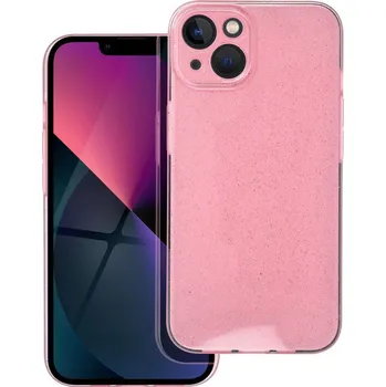 Pouzdro na mobilní telefon OEM Pouzdro CLEAR CASE 2mm BLINK APPLE IPHONE 13 růžové