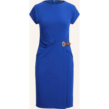 Dámské šaty Lauren Ralph Lauren Dámské Jerseyové Šaty, modrá, 36