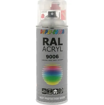 Autolak RAL ACRYL 9006 400ML PŕťMAT