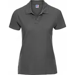 Dámská polokošile Russell Ultimate s rozparky 215 g/m Barva: šedá uhlová, Velikost: M