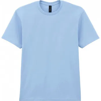 Pánské tričko Gildan Pánské triko Softstyle Midweight s vysokou hustotou stehu Barva: modrá světlá, Velikost: XXL