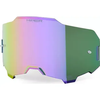 Motocyklové brýle Náhradní sklo pro motokrosové brýle 100% ARMEGA / 100% ARMATIC HIPER 59055-10009 zrcadlové růžové